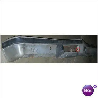 Front Bumper, Chrome, 77 Gp, Steel, Used 1