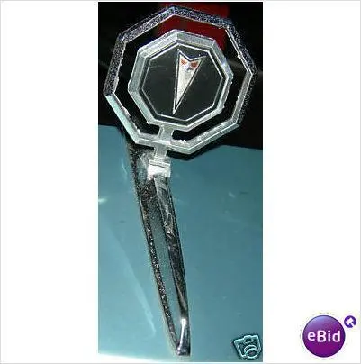 Header Panel Emblem, With Spring Loaded, Arrowhead Symbol, Used 1