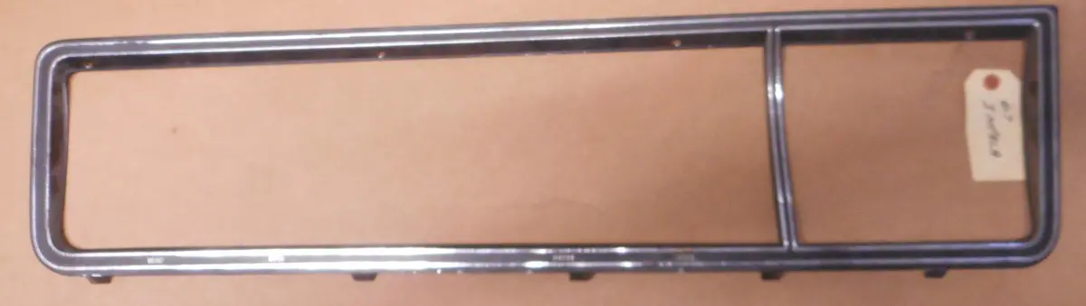Dash Cluster Bezel ,Chrome Used 67 Impala 1