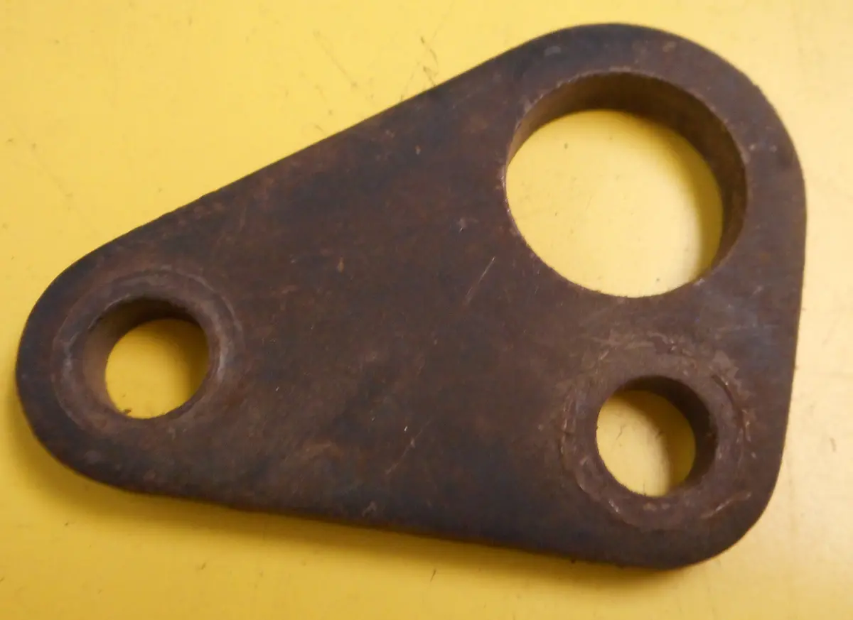 Ac Compressor Bracket ,Rear Upper Triangle, 64-66 Pontiac 1