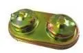 Master Cylinder Cap, For  Drum Brakes, Gold Plated, New 1