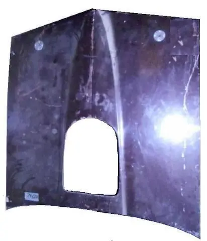 Hood Panel, 74 Gto, Used, Steel Scoop, Not Included 1