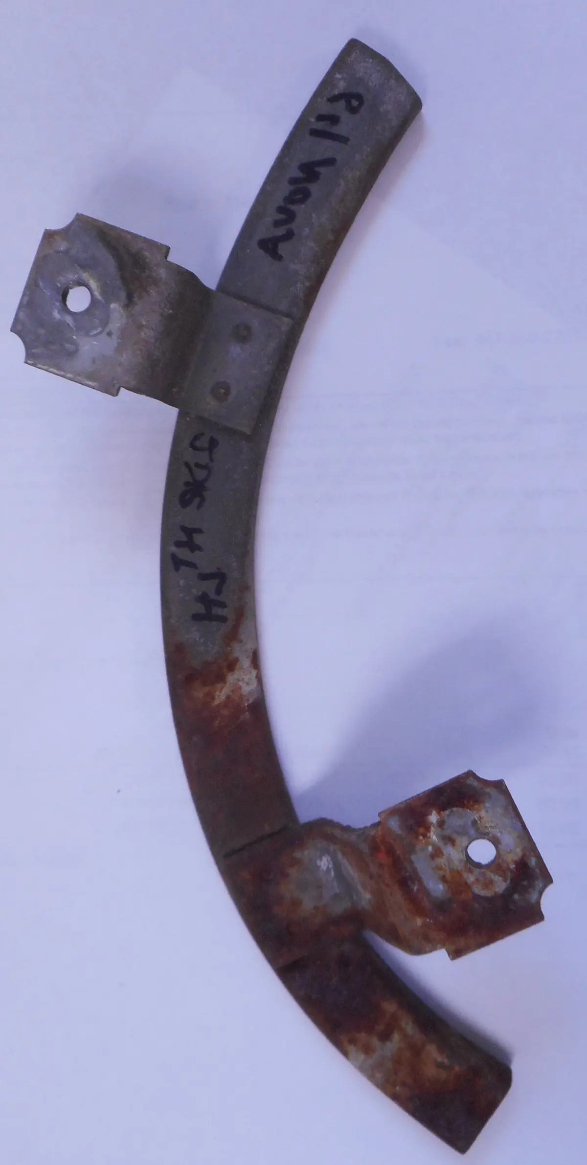 Quarter Glass Rear Track ,Right Used 62-65 Nova Coup 1