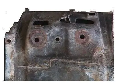 Body Mount Box, Rh, 68-72 Gto Mc Ch, Conv, 69-72 Gp Front Mount, Used 1