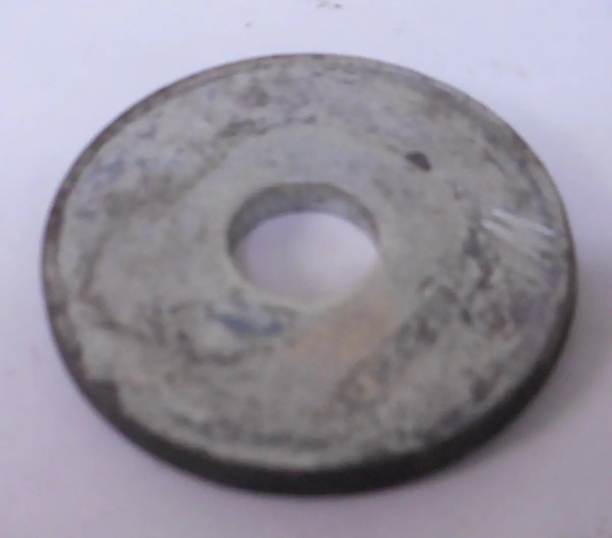 Door Lock Striker Bolt Steel Washer, Used, 1/8" Thick, 64-81 1