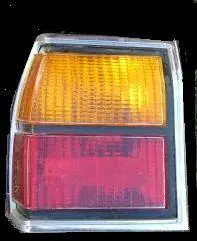 Tail Light Assembly, Left, Amber & Red Lens, Used 1