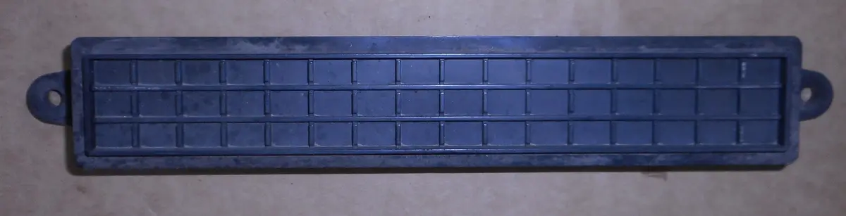 Dash Pad Vent Block Off Plate ,Used 68 69 Cutlass 442 1
