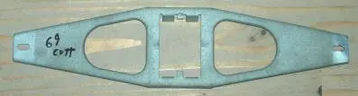 Dash Speaker Bracket, Used, 68-72 Cutlass 442 1