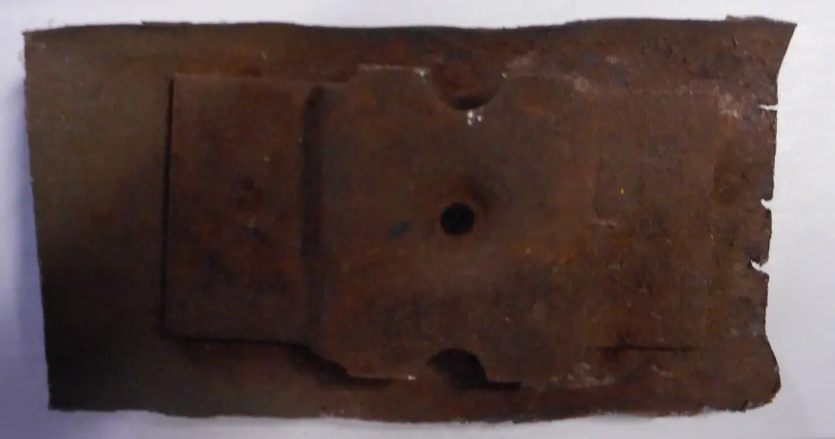Rear Seat Back Mount Plate ,Used 64-72 1