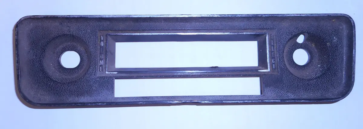 Radio Bezel ,Used 70-77 Ta Firebird 1