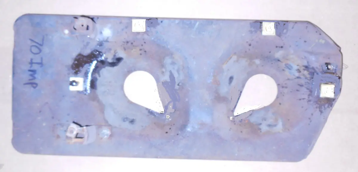 Headlight Plate ,Left Used 70 Impala 1