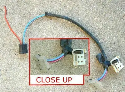 Top Switch Harness, Used, 70-71 Cutlass 442 1