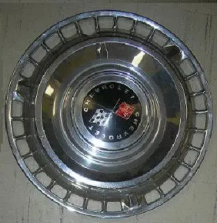 Wheel Cover, Ss, 14", 61 Im, 27 Square Holes, Used, Each 1