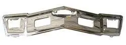 Front Bumper, Chrome, Repro 1