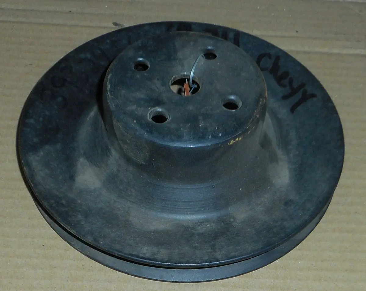Fan Pulley, 1 Groove, Ac, Used, 70-78 Chevy, 302 1