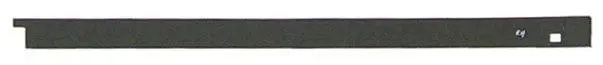 Rocker Panel, Inner, Rh, 68-72 A-Body, 2 Door, Repro, Factory Type, Exc El 1