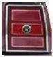 Tail Light Lens, Rh, 86-7 Gp, Used, Lens & Housing, 1 Pc Unit 1