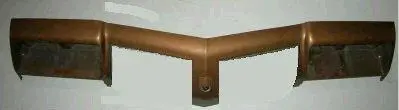 Front Header Panel, 76-77 442 S, For Slanted Grills, 2 Door Cast# 316 1