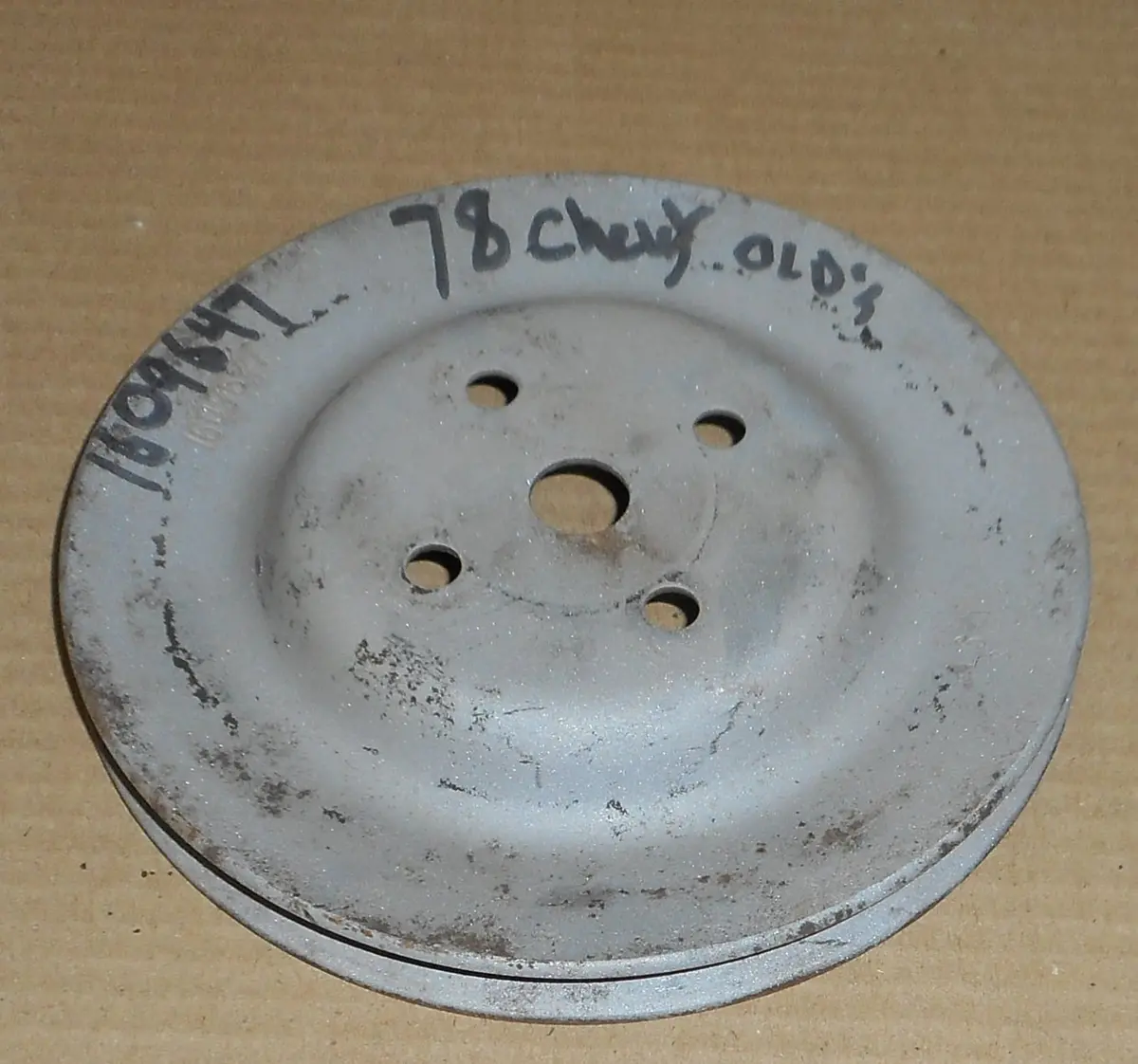 Fan Pulley, 1 Groove, Used, 78 Cadillac 1