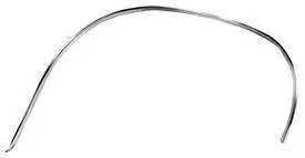 Front Wheel Opening Molding, Right, New, 67 Chevelle 1