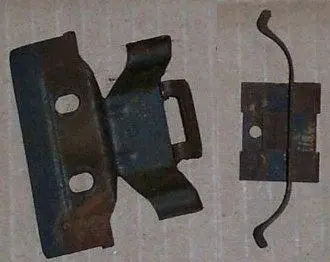 Heater Core Mounting Clips, No Ac, Pr, 67-9 F-Body 65-8 Ch Im 68-75 Nv, Used 1