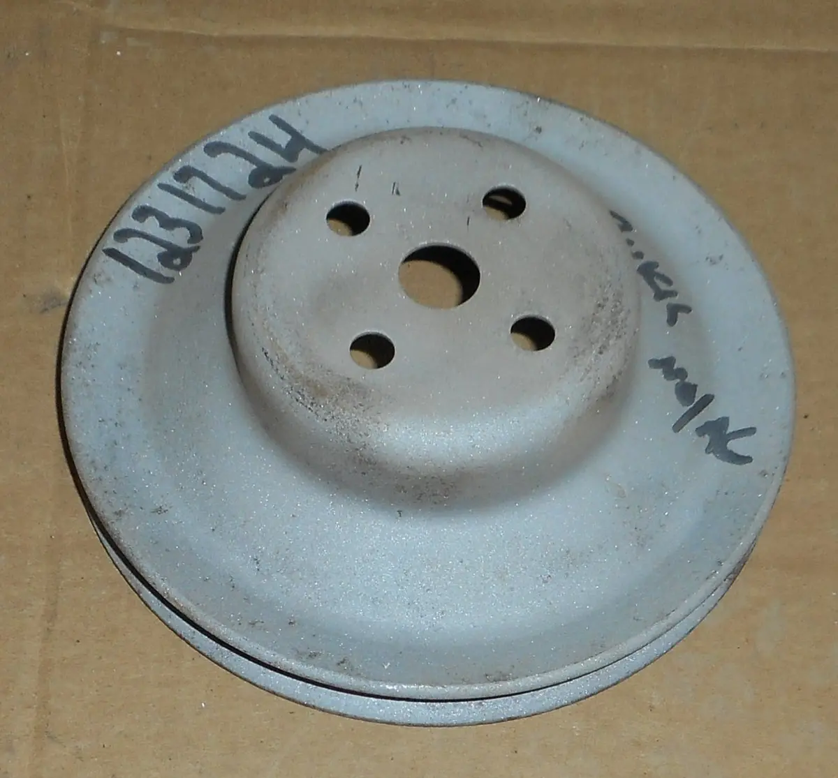 Fan Pulley, V8, 1 Groove, No Ac Used, 65-70 Buick 1
