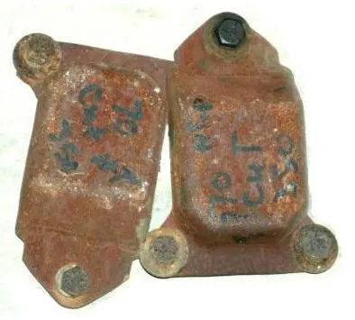 Engine Frame Mounts, For 330 350, Used 1
