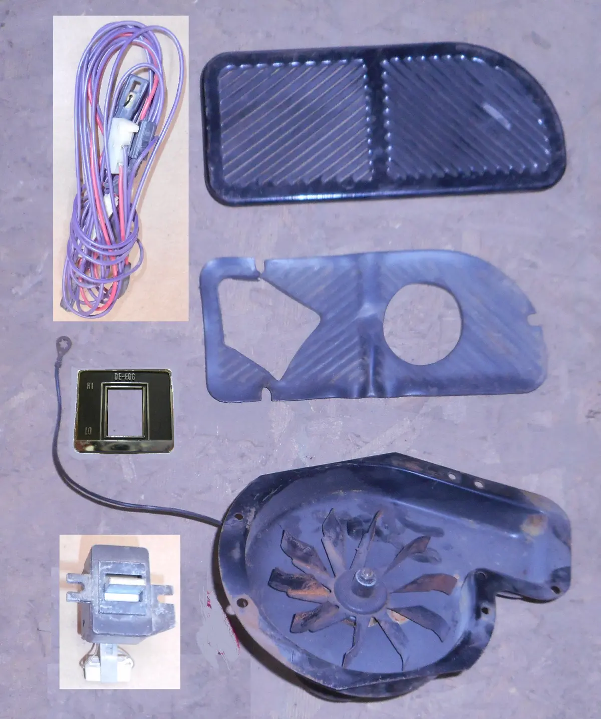 Rear Defogger ,Used 69 Chevy, 69 70 Impala Nova 1