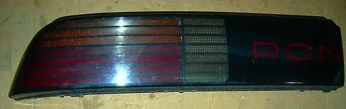 Tail Light Assembly, Lh, 86-88 Gt Fiero, Used 1