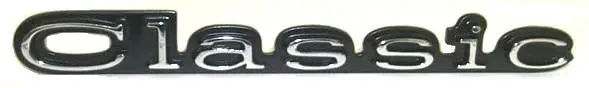 Front Fender Emblem (Classic) Each, New, 74-7 El Camino 1