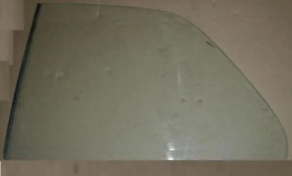 Quarter Glass, For Sedan, Right Side, Clear, Used 1
