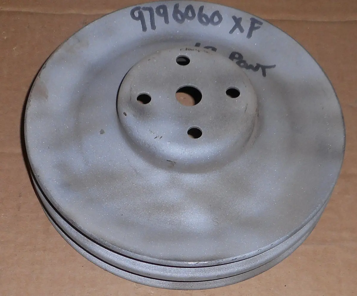 Fan Pulley, V8 2 Groove, 060, Used, 69 Pontiac 1