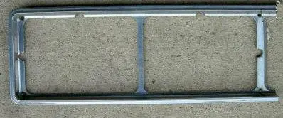 Headlight Bezel, Rh, 75-6 Dev Fw, Used, Deville Fleetwood 1