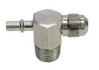 Intake Manifold Vacuum Fitting, 1 Threaded & 1 Smooth Ports, New 1