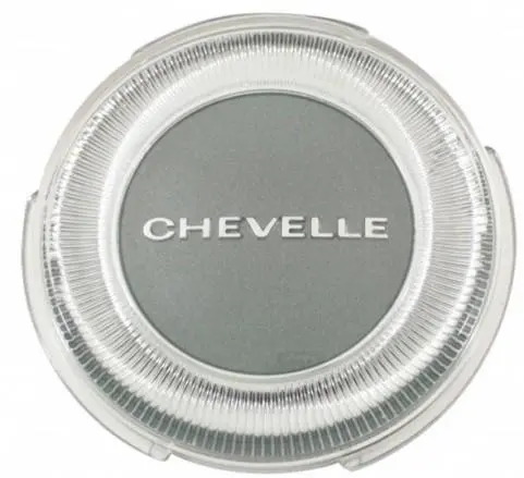 Horn Cap Emblem (Chevelle) Round, Plastic, Repro 1