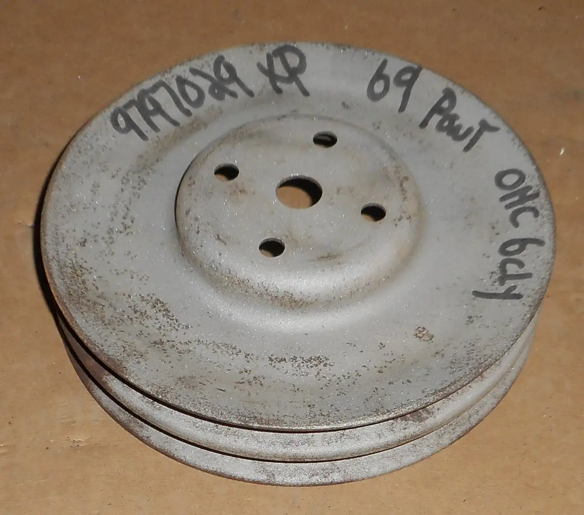 Fan Pulley, Ohc6 ,2 Groove, Used, 69 Firebird Tempest 1