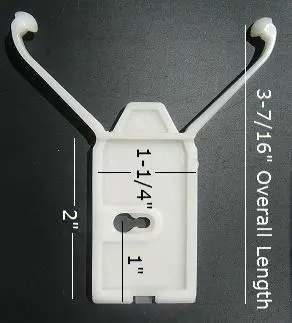 Door Molding Clip, 3-7/16" Tall New 79-85 Riviera 1