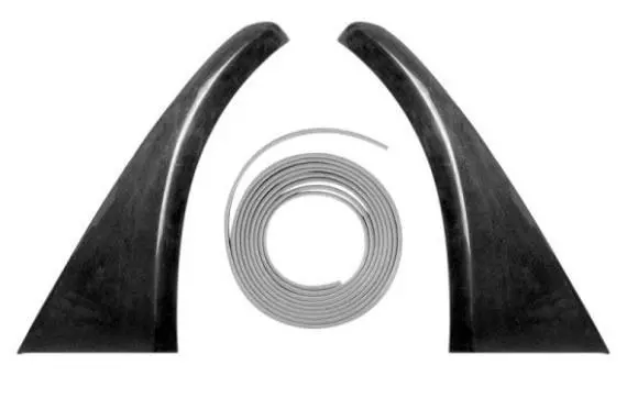 Rear Wheel Flares, Pair, Urethane, Repro 1