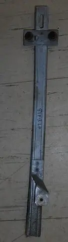 Door Glass Rear Track, Right, Vertical, Used, 70-81 Cam Ta Fb 1