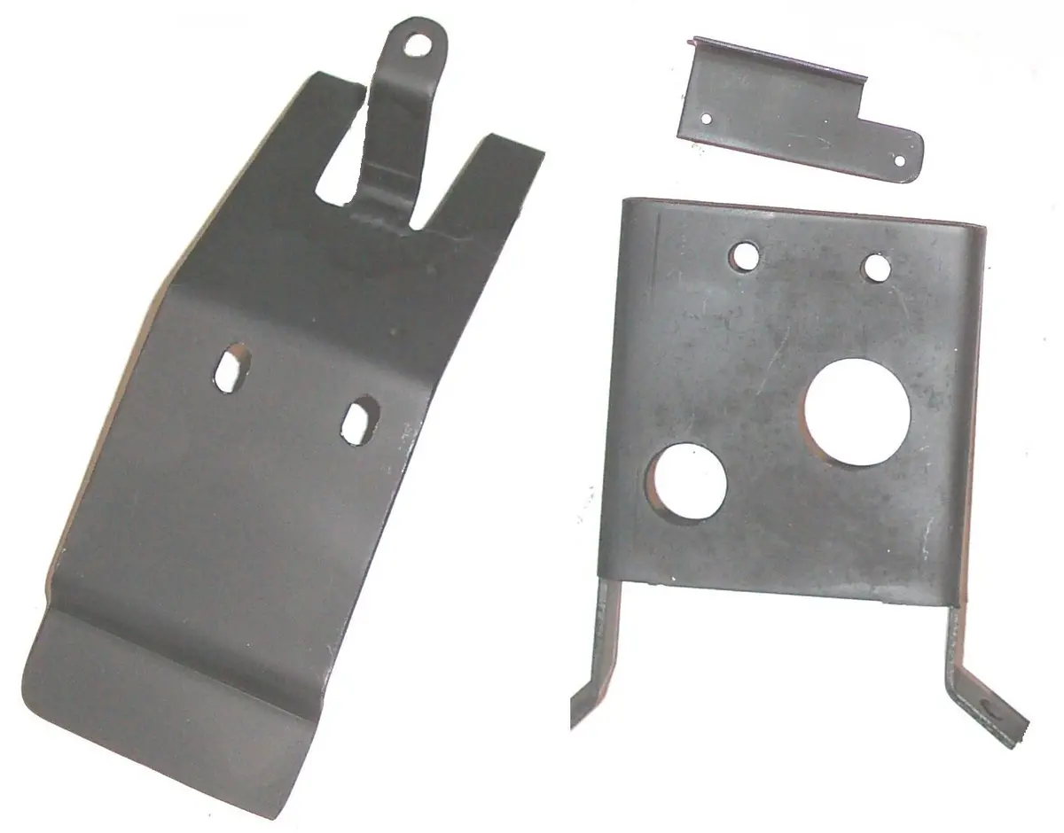 Hurst Dualgate Shifter Mounting Brackets, , 3 Pcs, New, 70-72 442 1