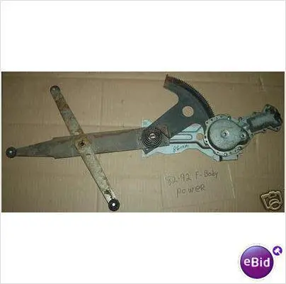 Door Glass Regulator, Lh, 82-92 F-Body, Power, W/Motor, Used 1