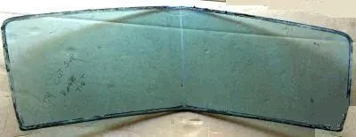 Rear Glass, Tint, 73-7 Cs Re Ce, V Angled, Used 1
