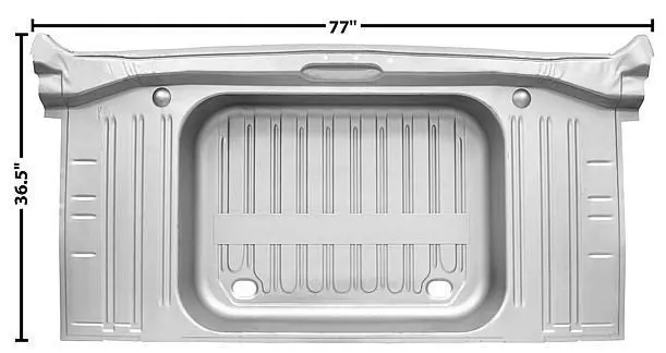 Trunk Pan, 36" X 77", Steel, New, 64 Impala 1