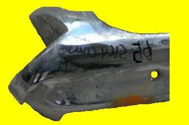Convert Windshield Header End Cap ,Right Used 64 65 A-Body 1