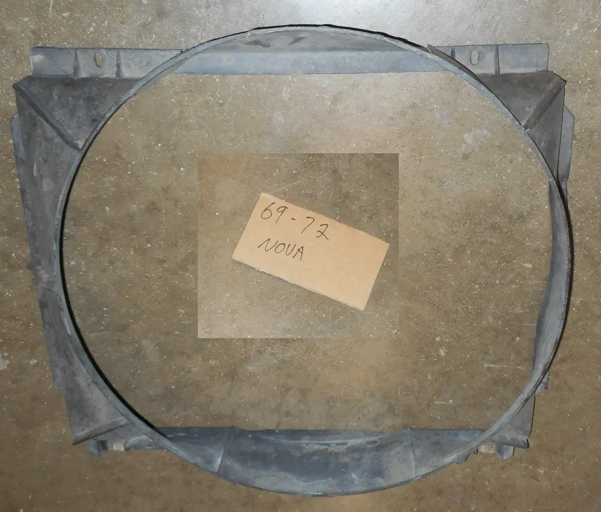Fan Shroud, Small Block, Used 69-72 Nova 1