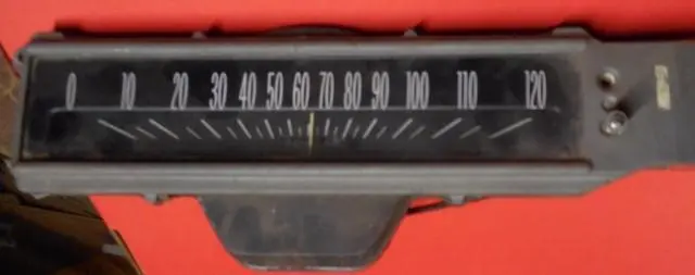 Speedometer Assembly With Speed Warning, Used 1