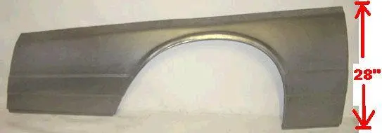 Quarter Panel Skin, Rh, 81-88 Mc, 28" High Steel, Repro 1