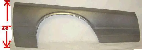 Quarter Panel Skin Lh 81-88 Mc28highsteel Repro" 1