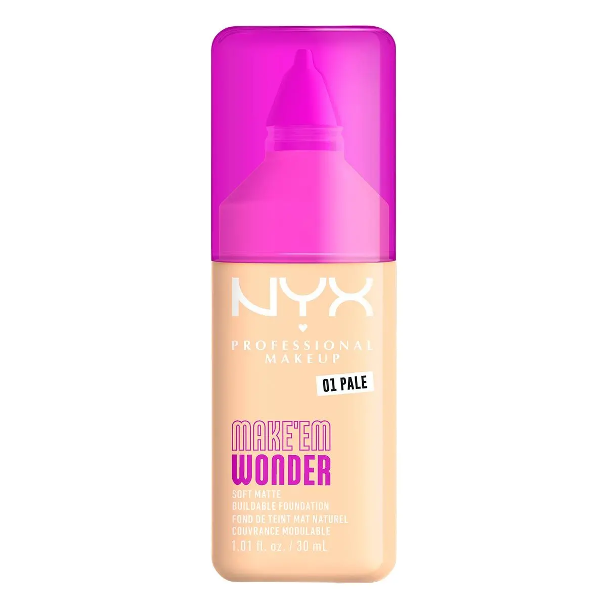 Base De Maquillaje Make ' Em Wonder Foundation - Nyx 1