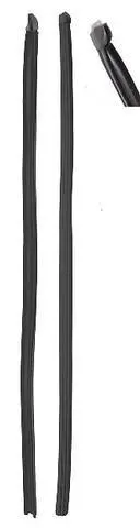 Door Vent Channel Weatherstrips ,Pr, 67 Cam Fb, 68 A-Body 1